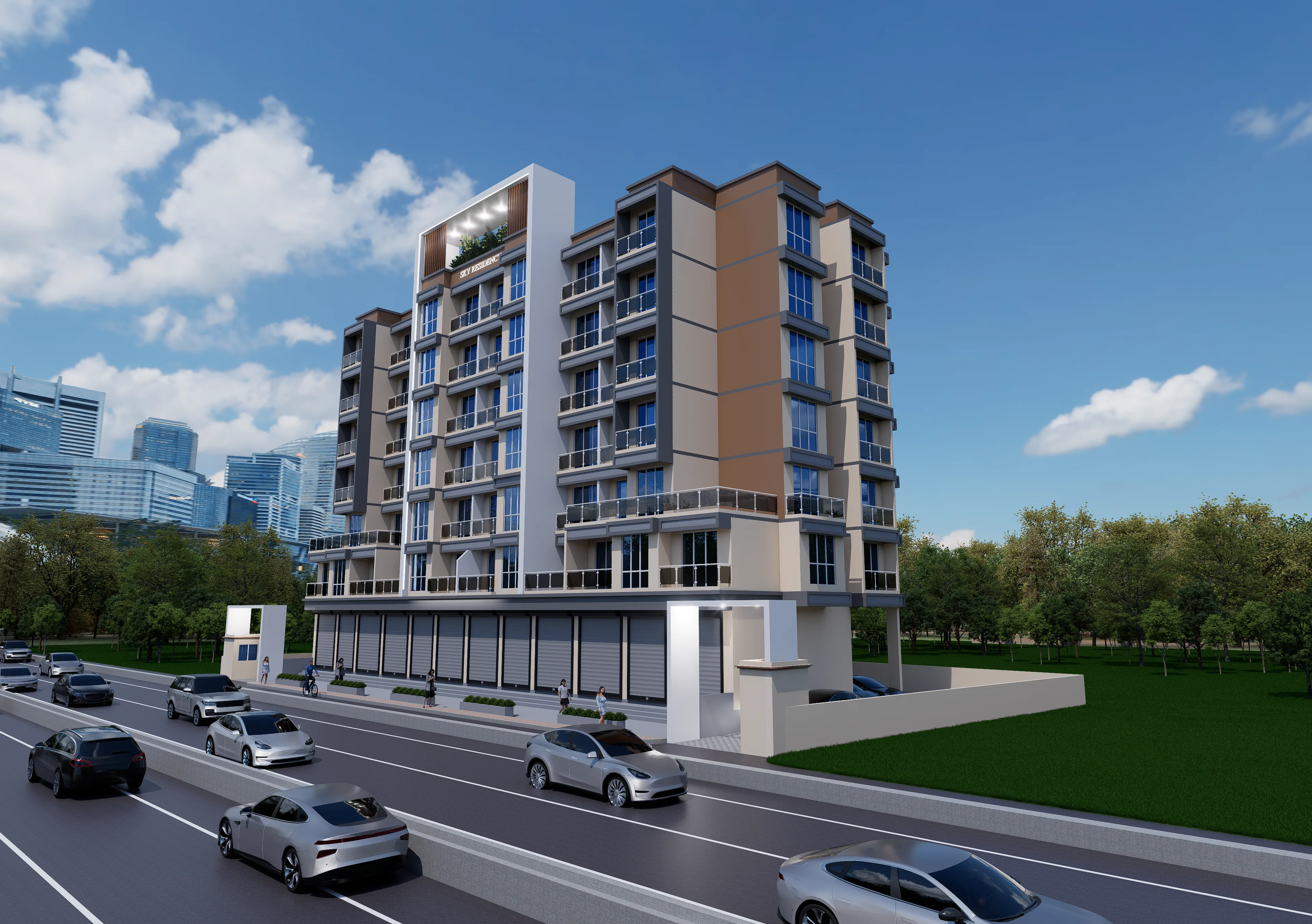 Mixed-use development project